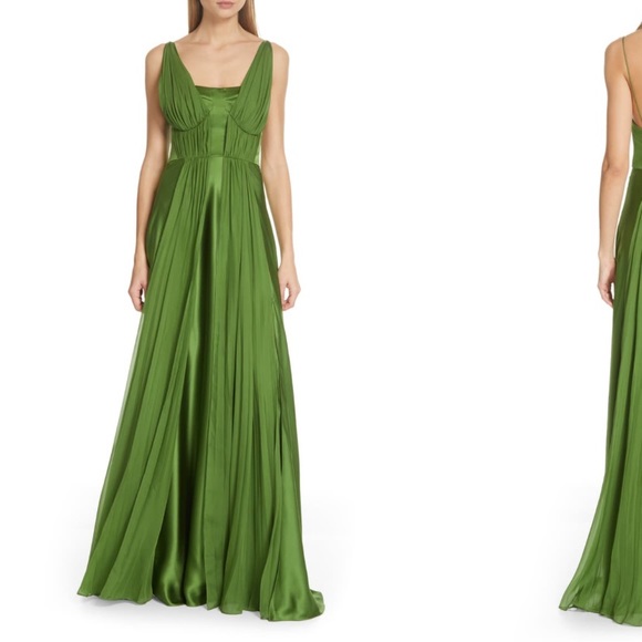 amur green dress
